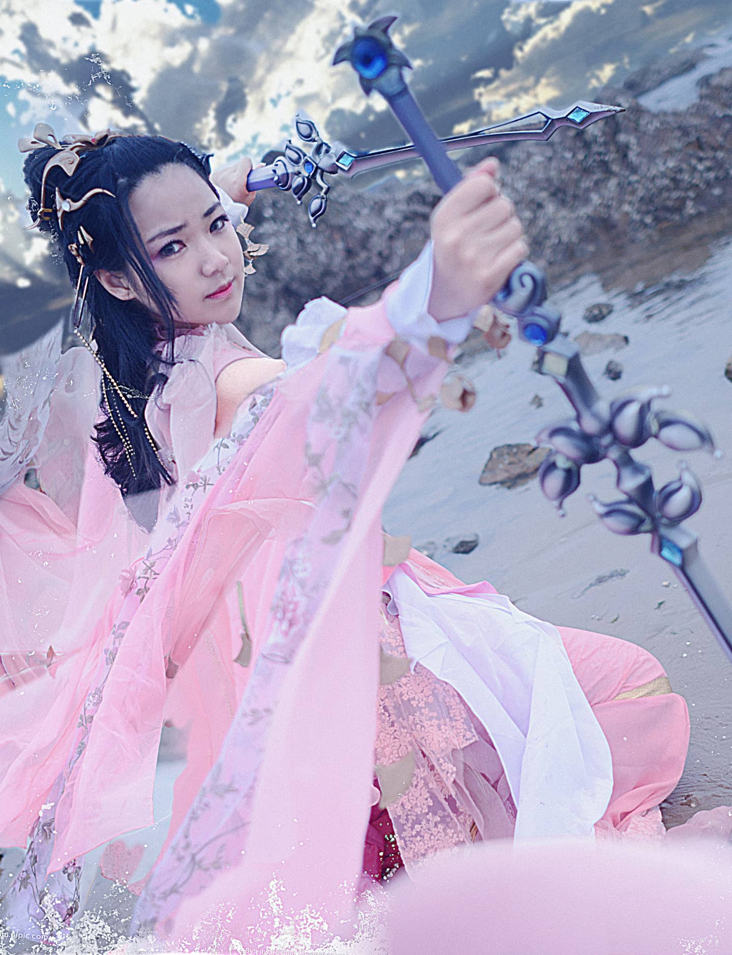 剑网三儒风秀娘cosplay-萌图百科