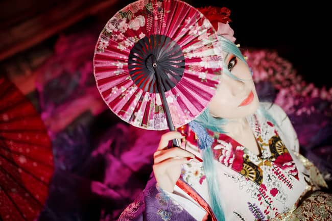 VOCALOID 雨梦楼 miku cosplay-萌图百科