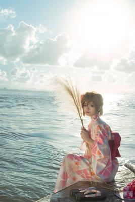 【名侦探柯南】灰原哀和服cosplay-萌图百科