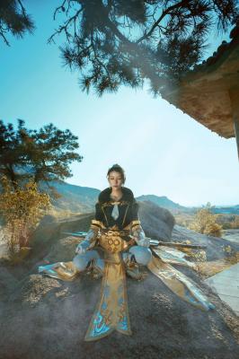 剑网三二小姐cosplay-萌图百科