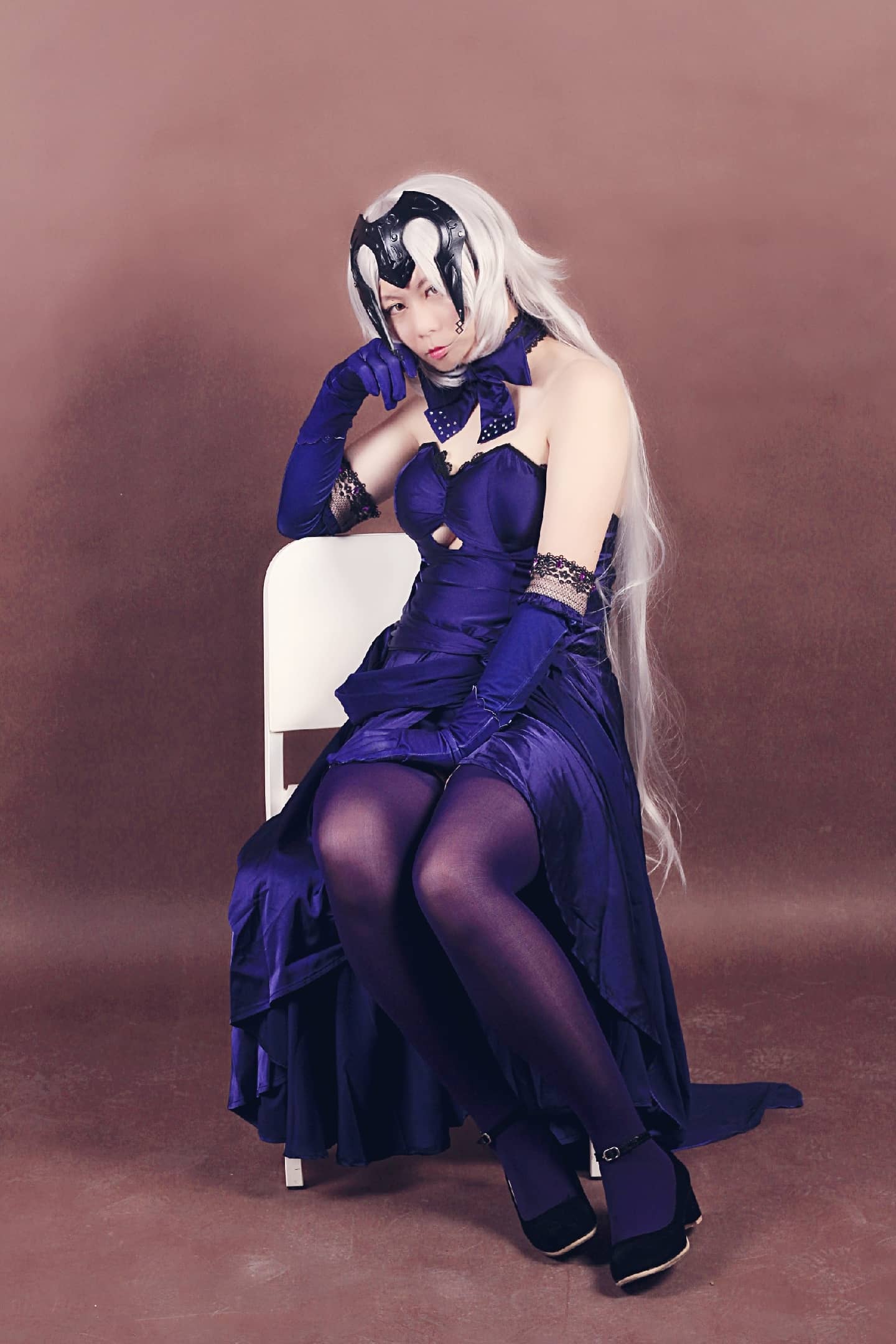圣夜的晚餐 黑贞德cosplay-萌图百科