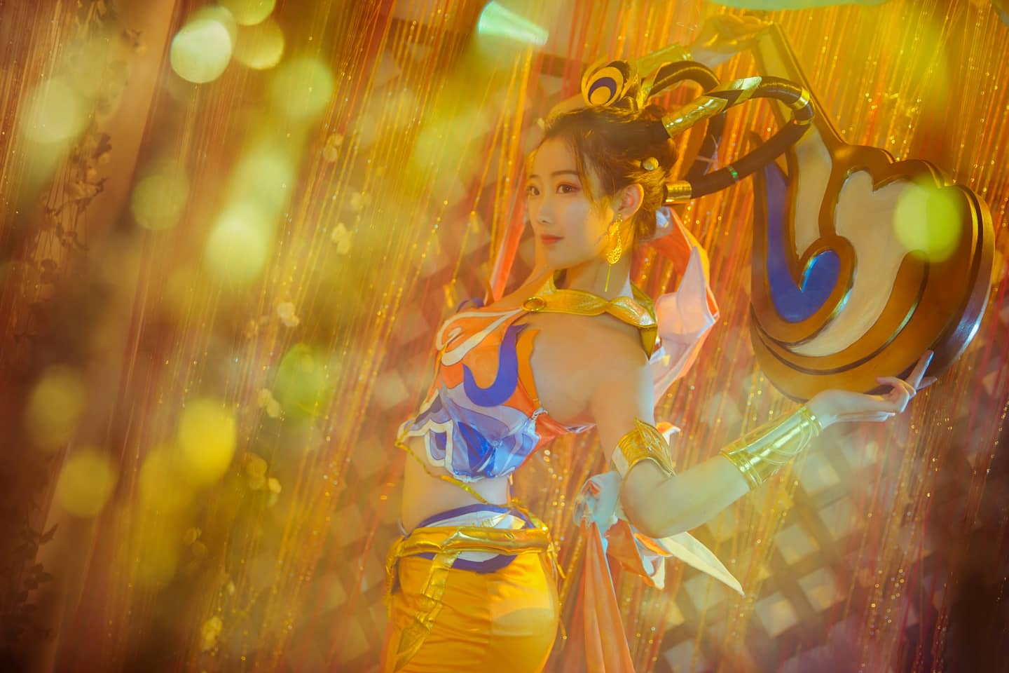 王者荣耀 杨玉环遇见飞天cosplay-萌图百科