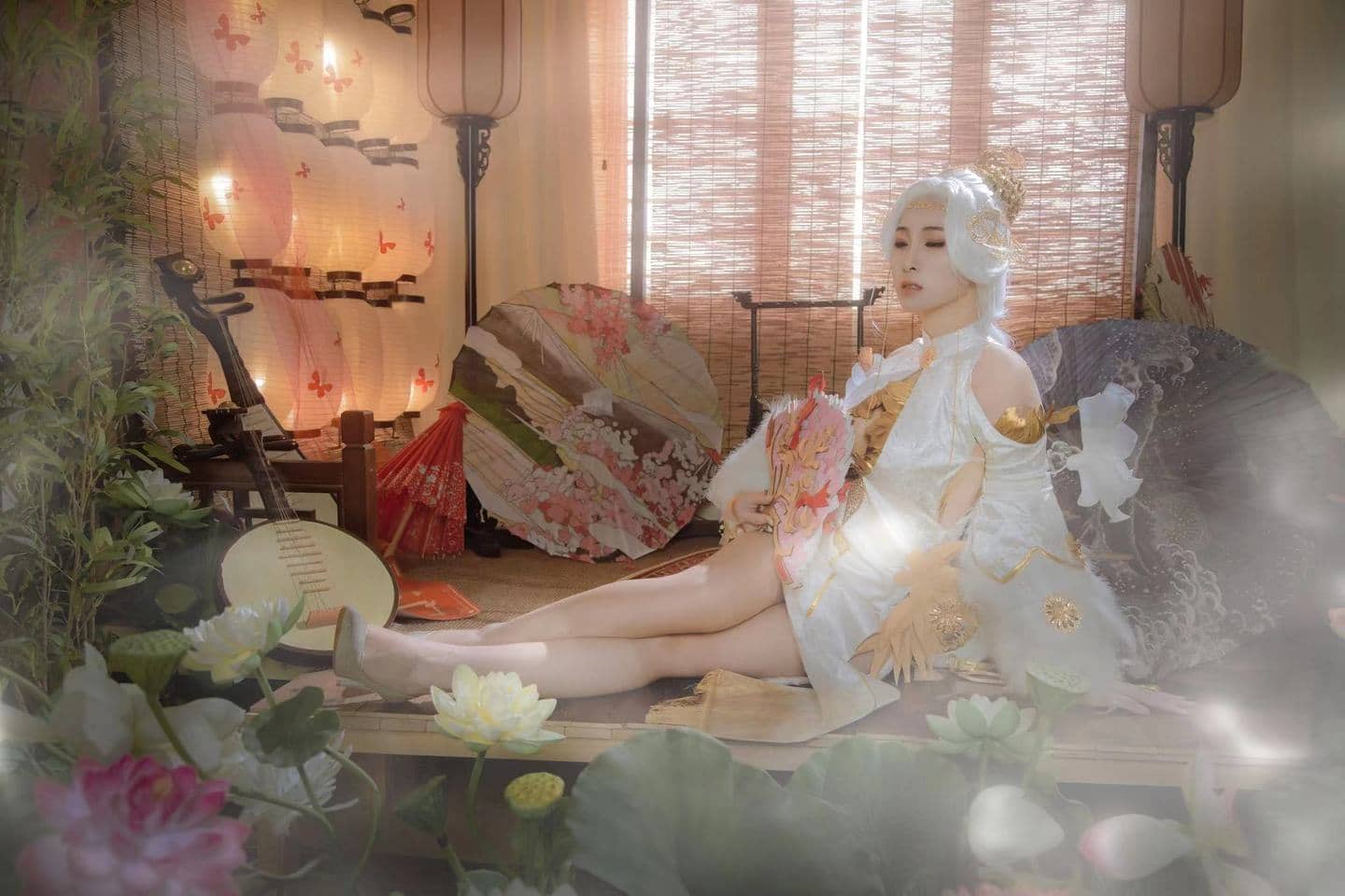 倩女幽魂手游女魅者神兵套cos正片-萌图百科