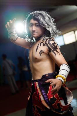 鬼王酒吞童子COS，，阴阳师SP酒吞COSPLAY-萌图百科