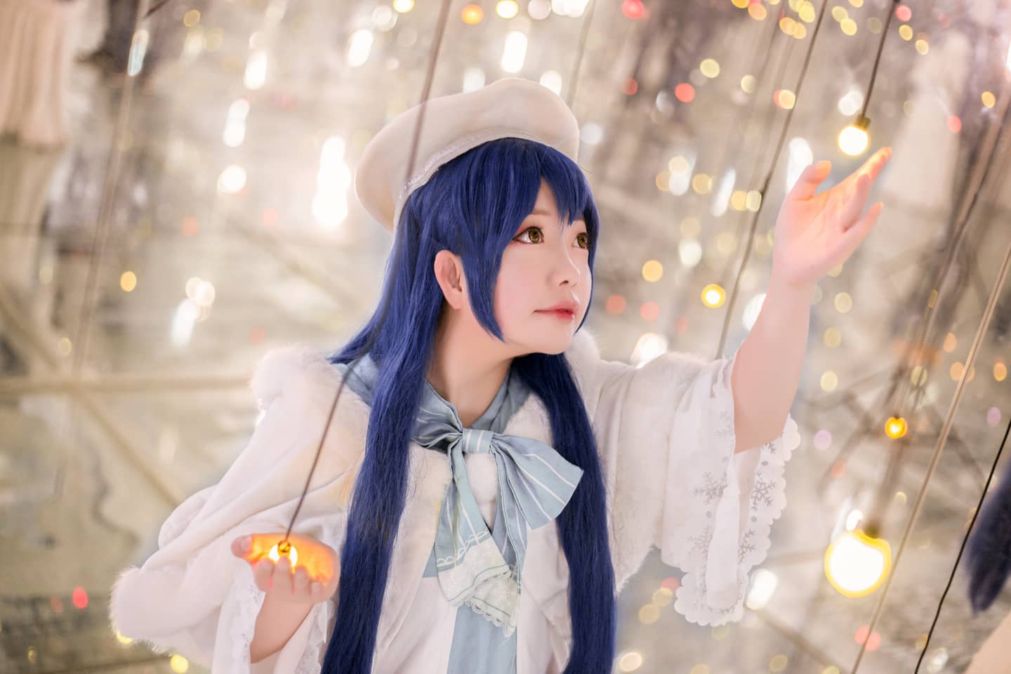 Lovelive！园田海未Cosplay-萌图百科