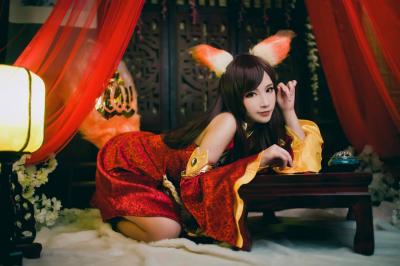 王者荣耀少女阿狸妲己cosplay-萌图百科