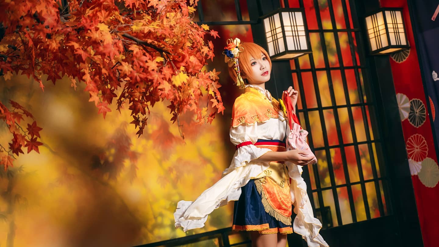 Love live星空凛cosplay-萌图百科