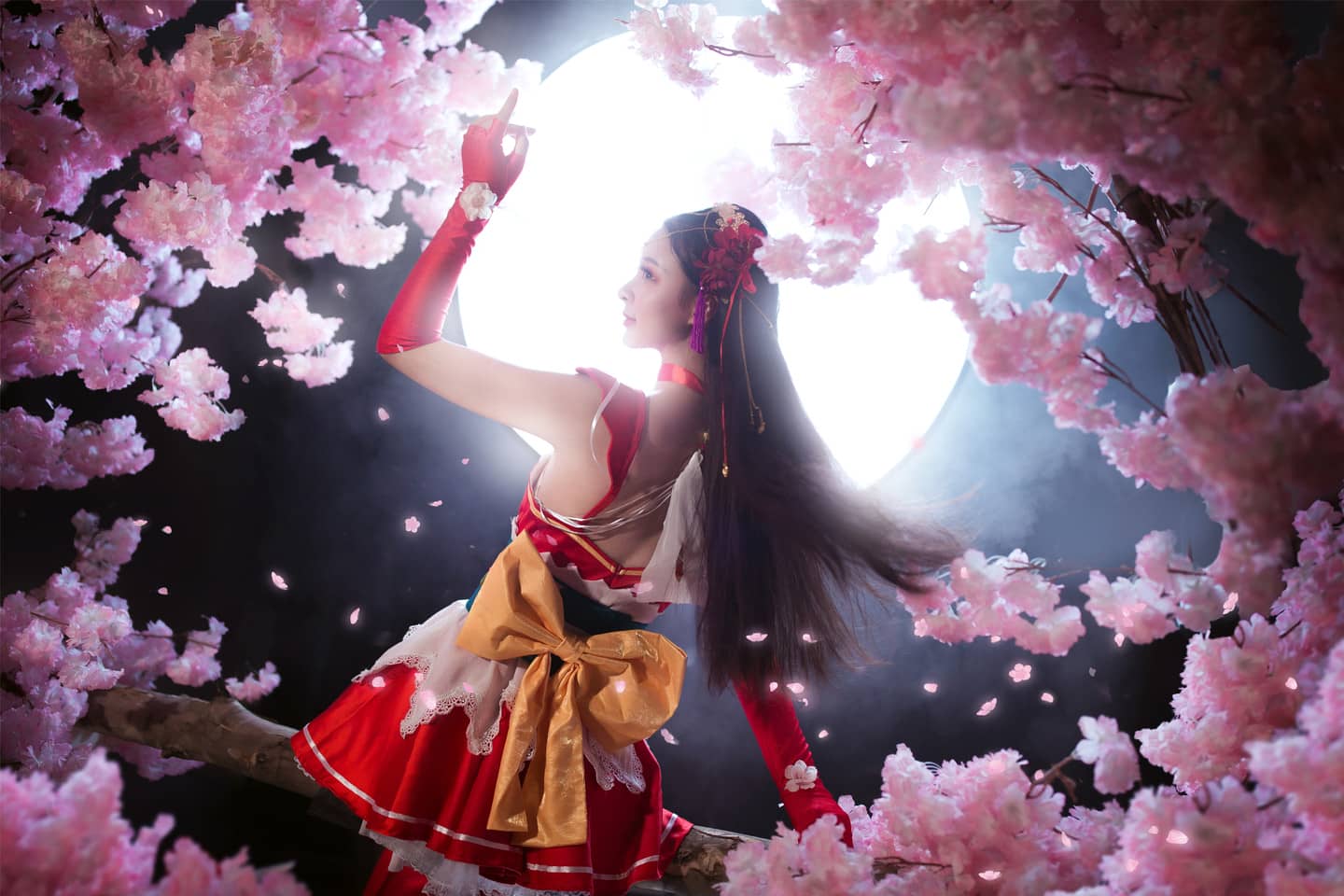 三国杀·小乔·花好月圆cosplay-萌图百科