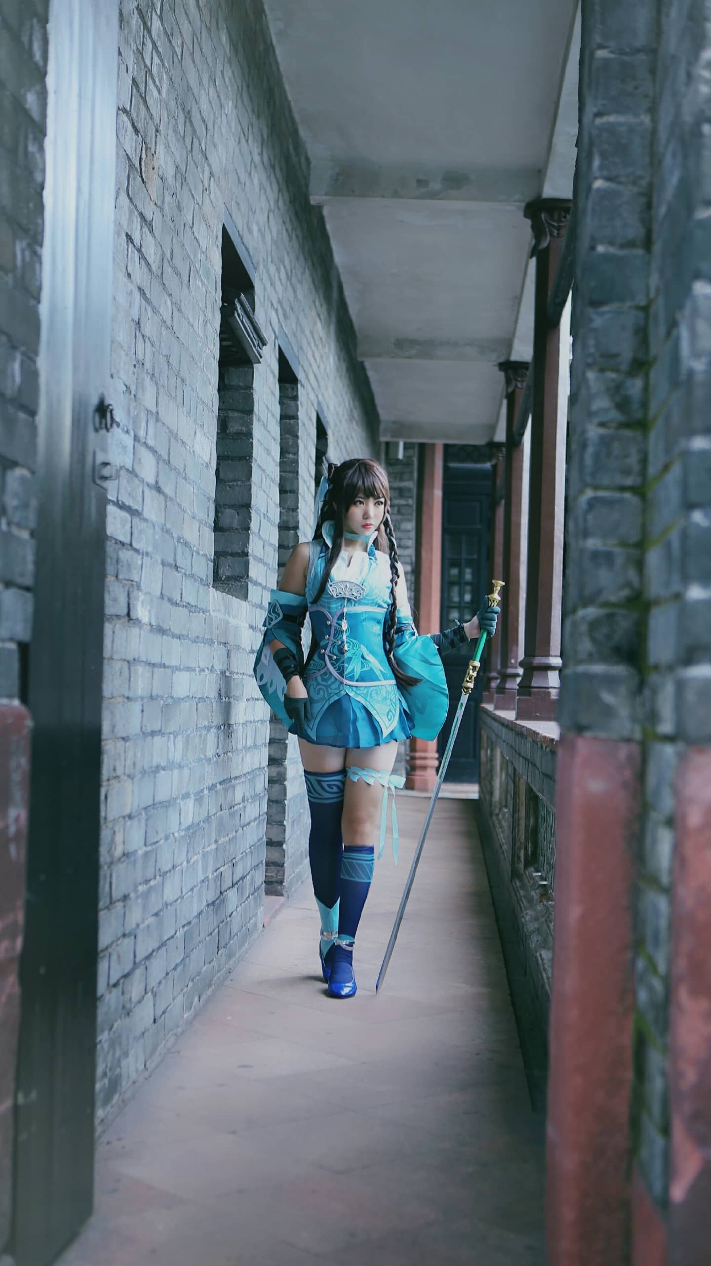 梦间集越女剑cosplay-萌图百科