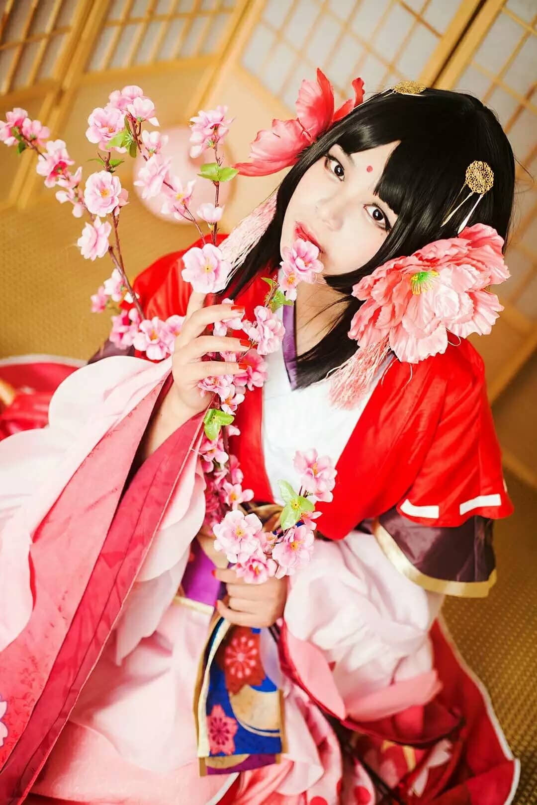 阴阳师――樱花妖cosplay-萌图百科
