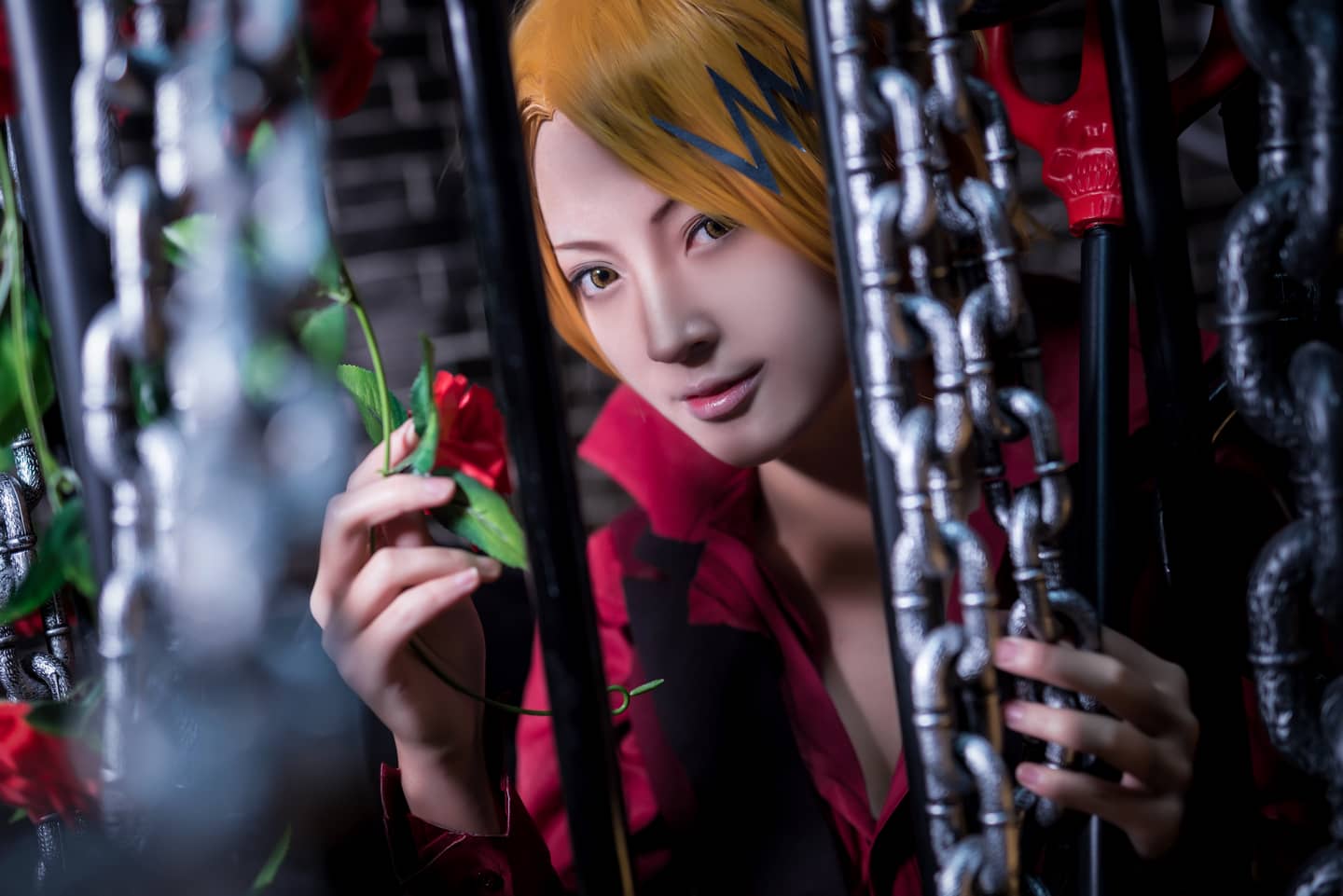 我的英雄学院 万圣paro上鸣电气cosplay-萌图百科
