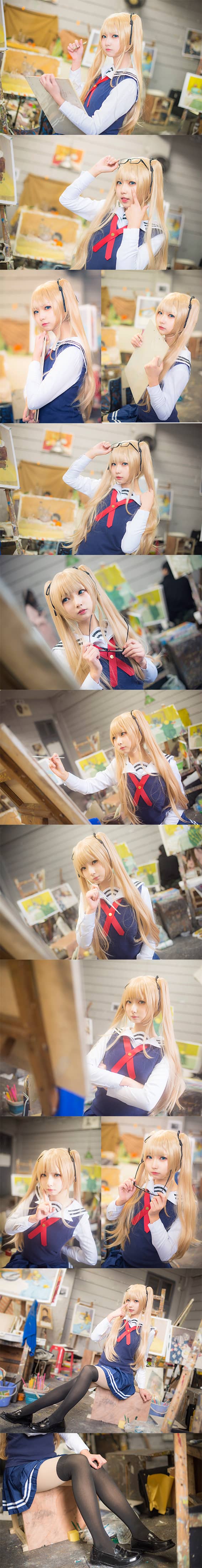 路人女主的养成方式   英梨梨cosplay-萌图百科