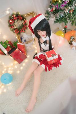 TYA事务所 约会大作战 时崎狂三圣诞cosplay-萌图百科