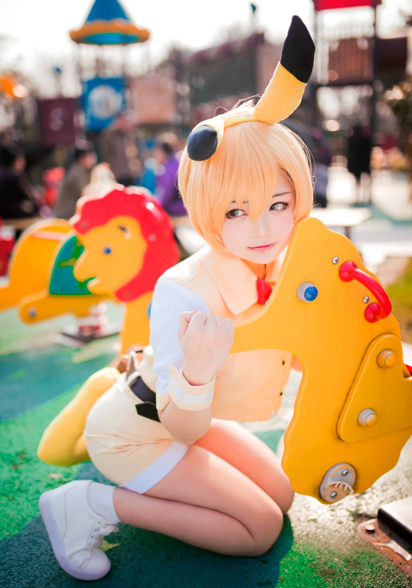 皮卡丘拟人cosplay-萌图百科