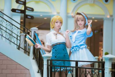ll人鱼未觉醒花鸟  小泉花阳cosplay-萌图百科