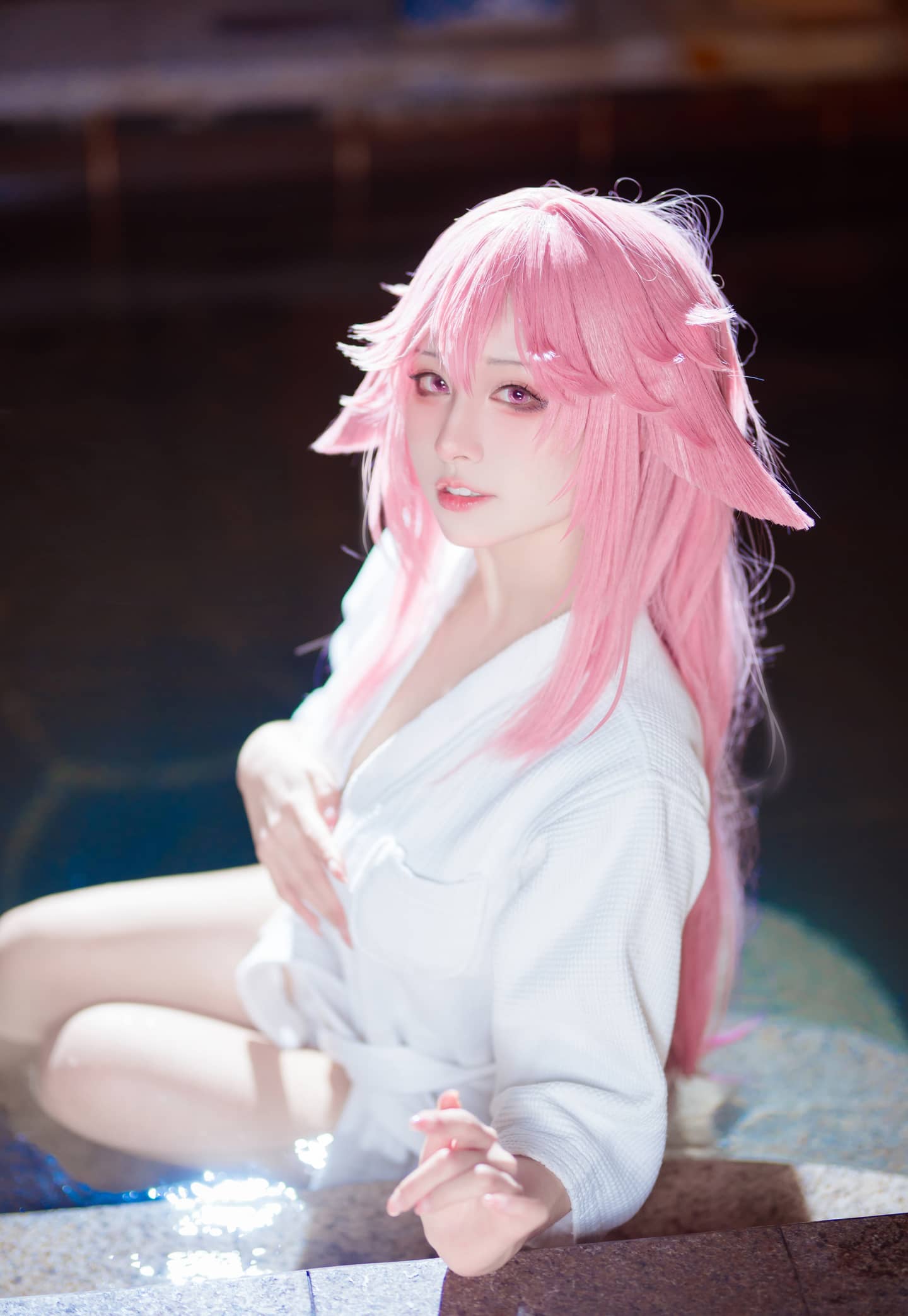 《原神》八重神子 cosplay-萌图百科