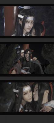 魔道祖师 蓝忘机魏无羡cosplay-萌图百科