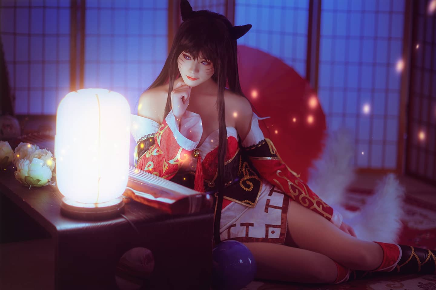 英雄联盟阿狸cosplay-萌图百科