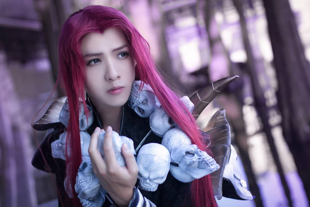 原创-虚像馆芝熊  倩女幽魂男异超帅Cosplay-萌图百科