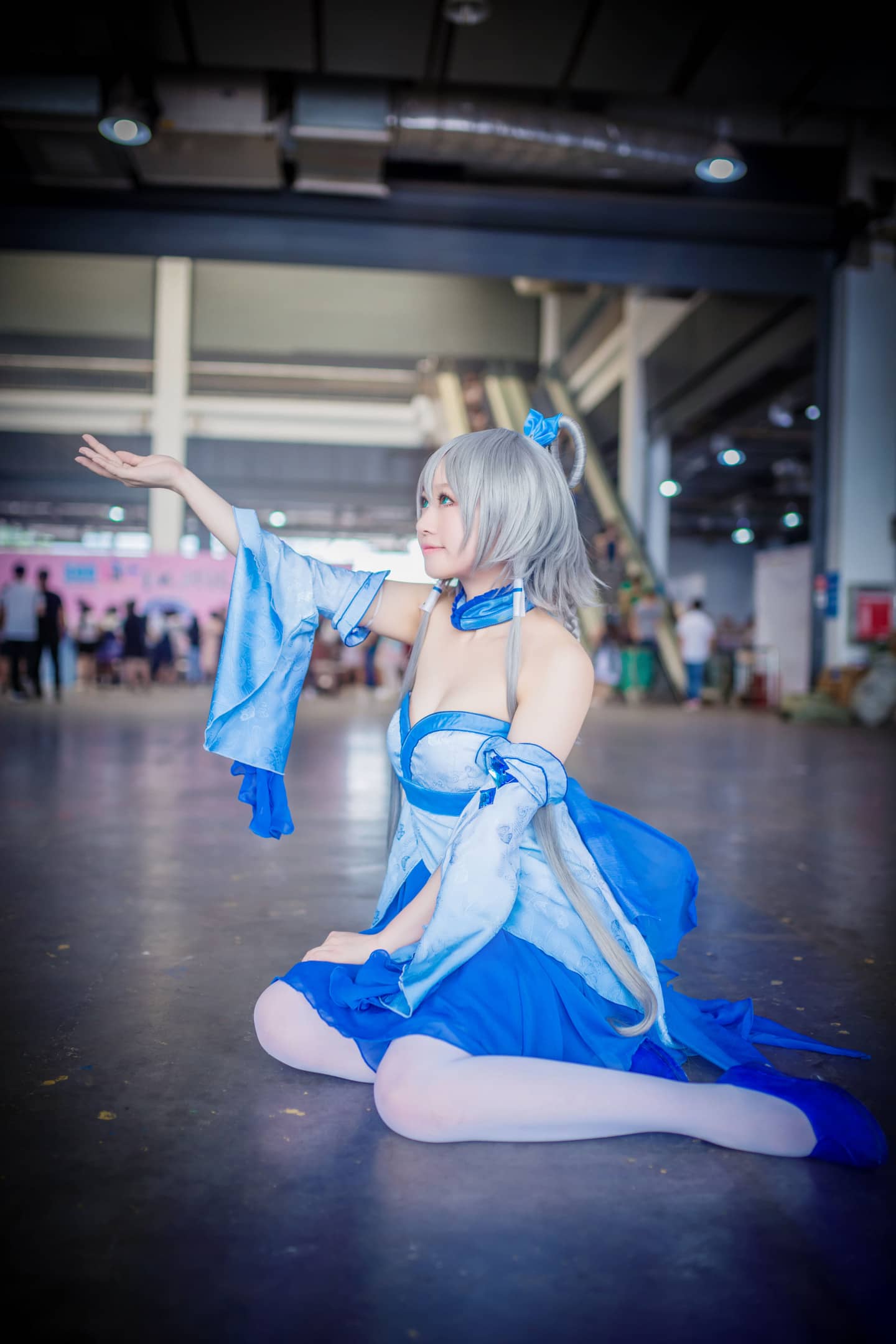VOCALOID洛天依cosplay-萌图百科