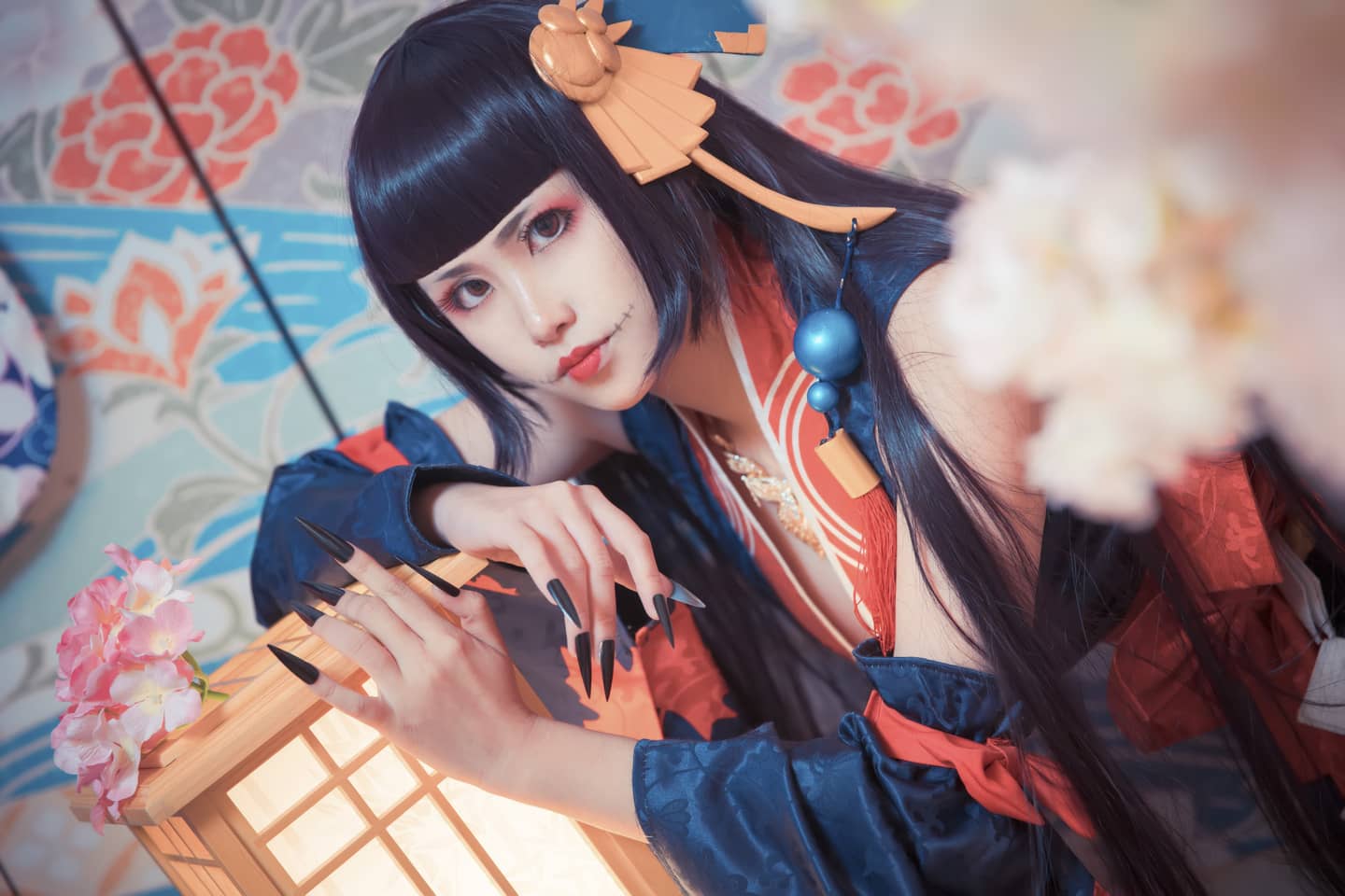 阴阳师鬼女红叶cosplay，超级美-萌图百科
