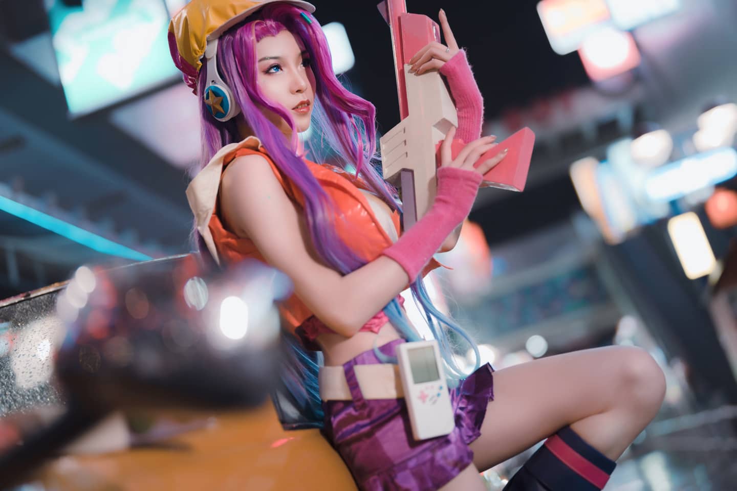 LOL电玩女神.厄运小姐cosplay-萌图百科