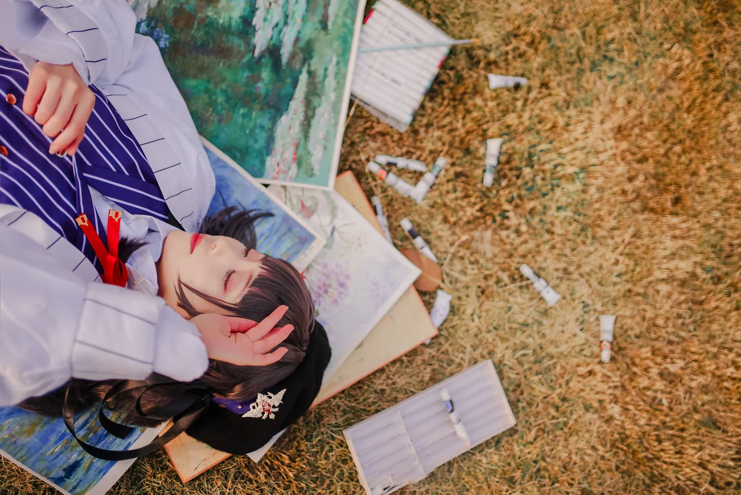 时空中的绘旅人 主人公cosplay-萌图百科