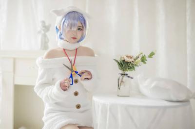 蕾姆小绵羊cosplay-萌图百科