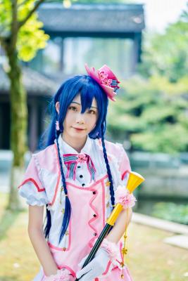 园田海未樱花觉醒cosplay-萌图百科