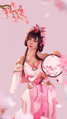 王者荣耀甄姬游园惊梦Cosplay-萌图百科