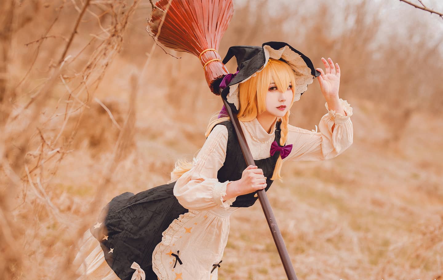 《东方Project》雾雨魔理沙cosplay-萌图百科