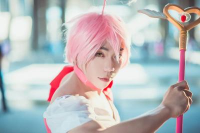 魔法少女 卯野咲cosplay-萌图百科