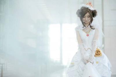 王者荣耀 小乔纯白花嫁周瑜真爱至上cosplay-萌图百科