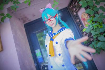 Miku猫咪水手服-萌图百科