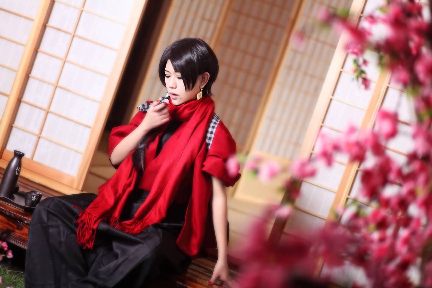 刀剑乱舞加州清光cosplay-萌图百科