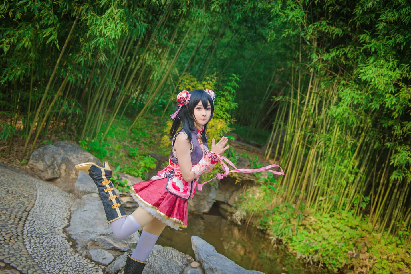 妮可旗袍觉醒cosplay-萌图百科