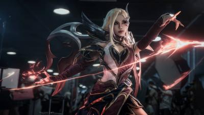 【场照】英雄联盟 至尊魔女莫甘娜-萌图百科