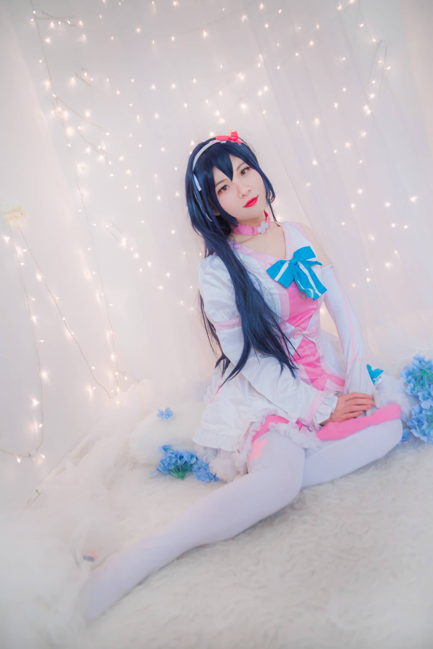 lovelive园田海未cosplay-萌图百科
