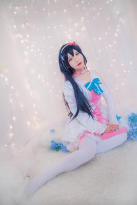 lovelive园田海未cosplay-萌图百科