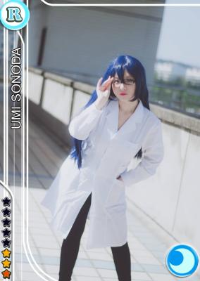 lovelive园田海未cosplay  dancing stars on me-萌图百科