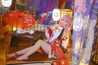《原神》八重神子Cosplay-萌图百科