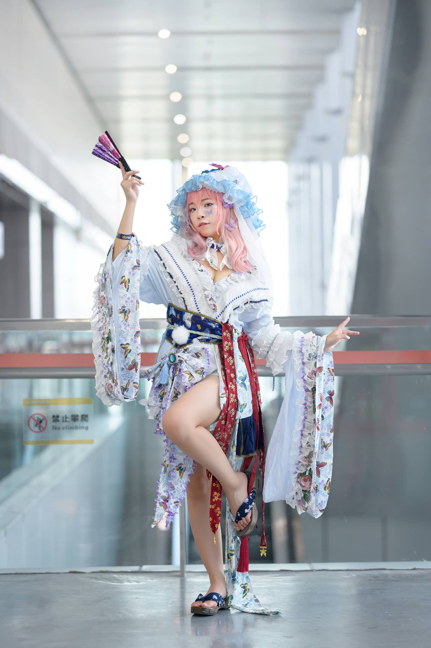 《东方Project》西行寺幽幽子cosplay-萌图百科