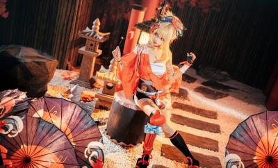 《原神》宵宫cosplay-萌图百科