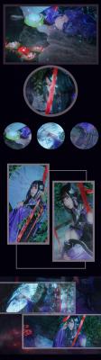 剑网三 破军花萝·夜cosplay-萌图百科