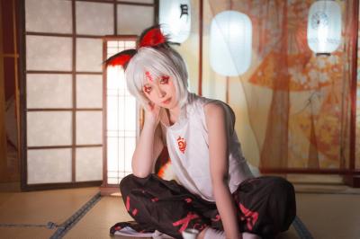 《阴阳师》白藏主cosplay-萌图百科