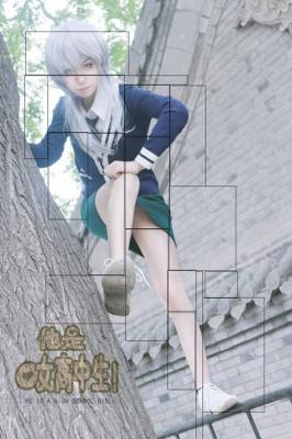 他是女高中生崔江坤（郑哈娜）Cosplay-萌图百科