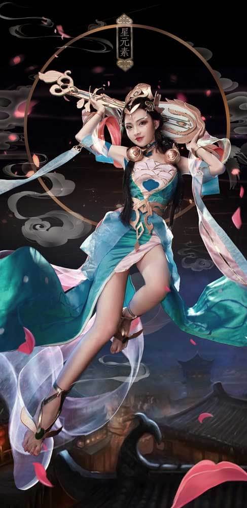 王者荣耀杨玉环cosplay正片-萌图百科