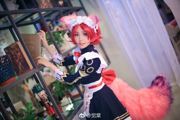 tya事务所 王者荣耀 女仆妲己cosplay-萌图百科