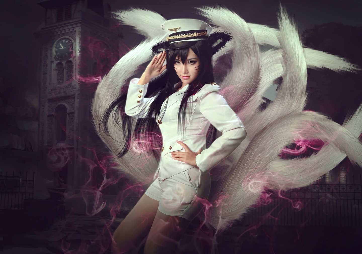 英雄联盟——阿狸少女时代cosplay-萌图百科