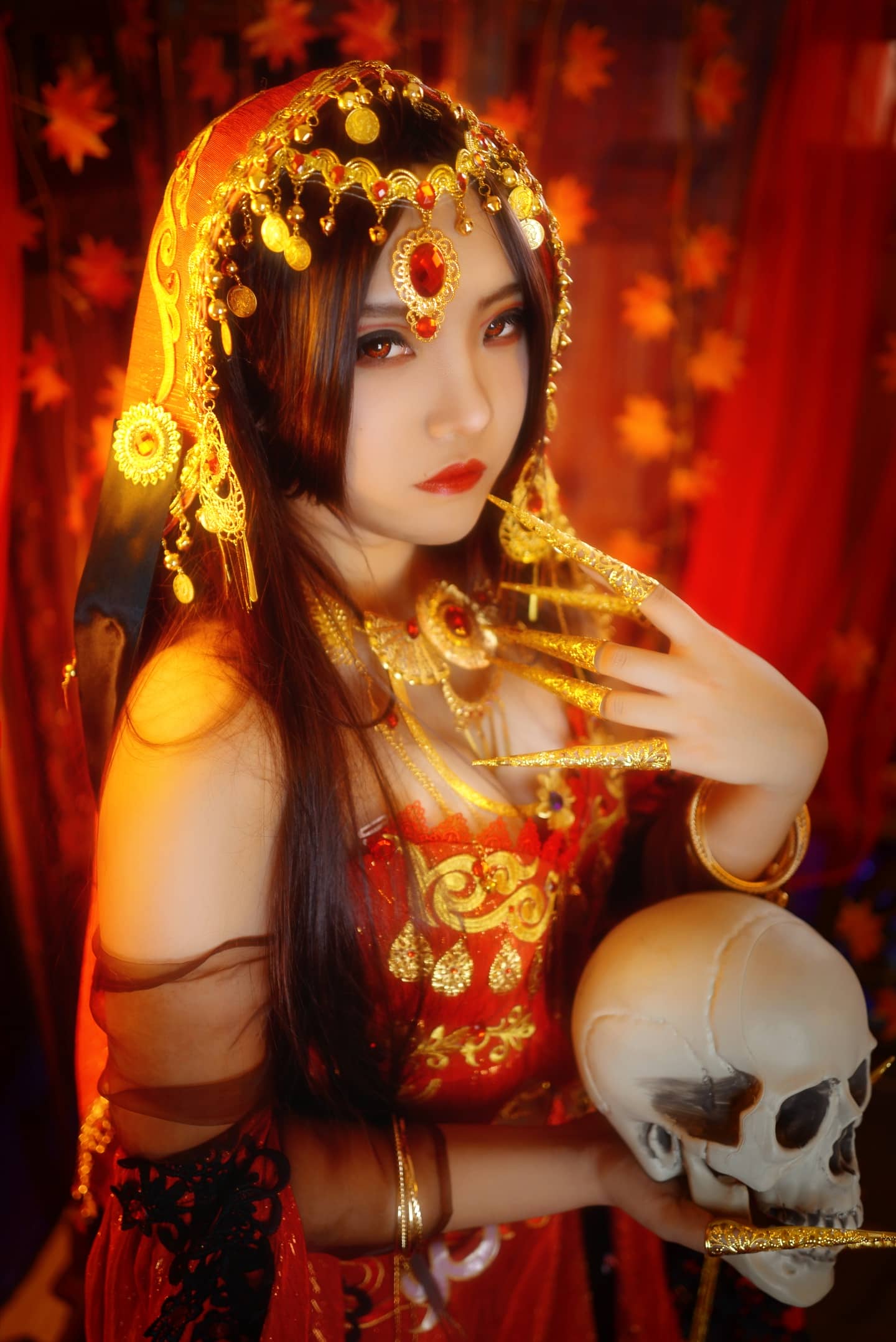剑网三红衣教·探雪Cosplay-萌图百科